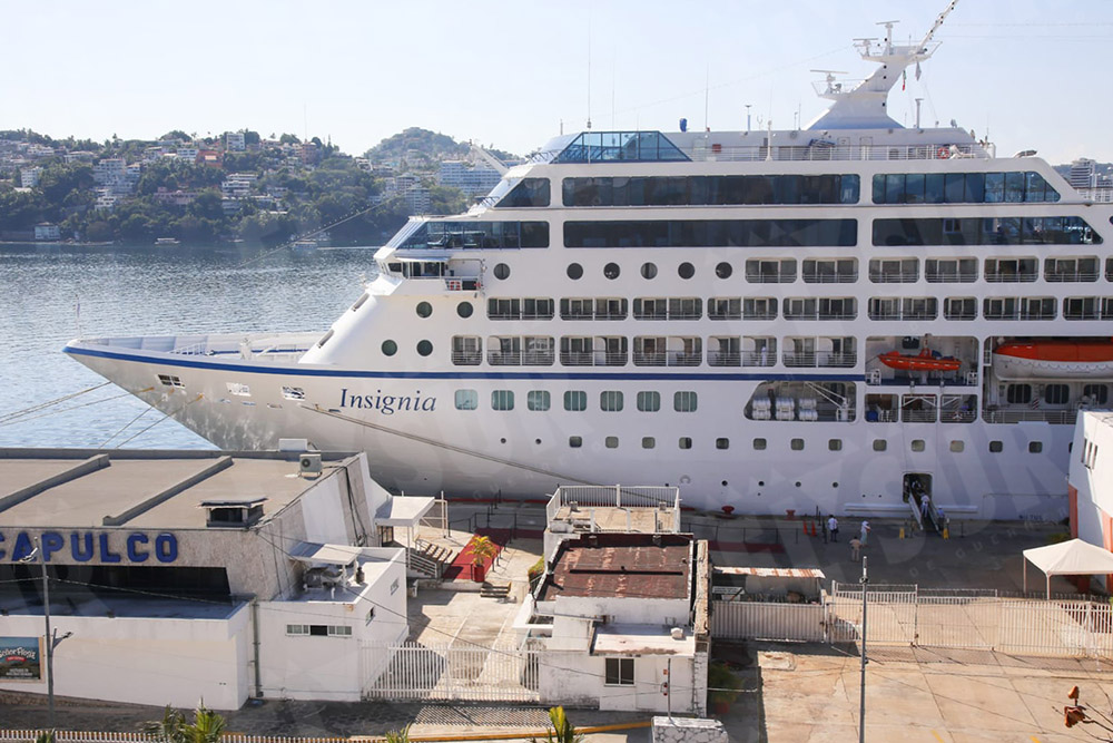 Llega A Acapulco El Quinto Crucero En Lo Que Va Del Mes Dimension