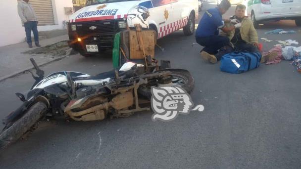 Motociclista Y Taxi Choca En Crucero De Colonia De Xalapa Dimension