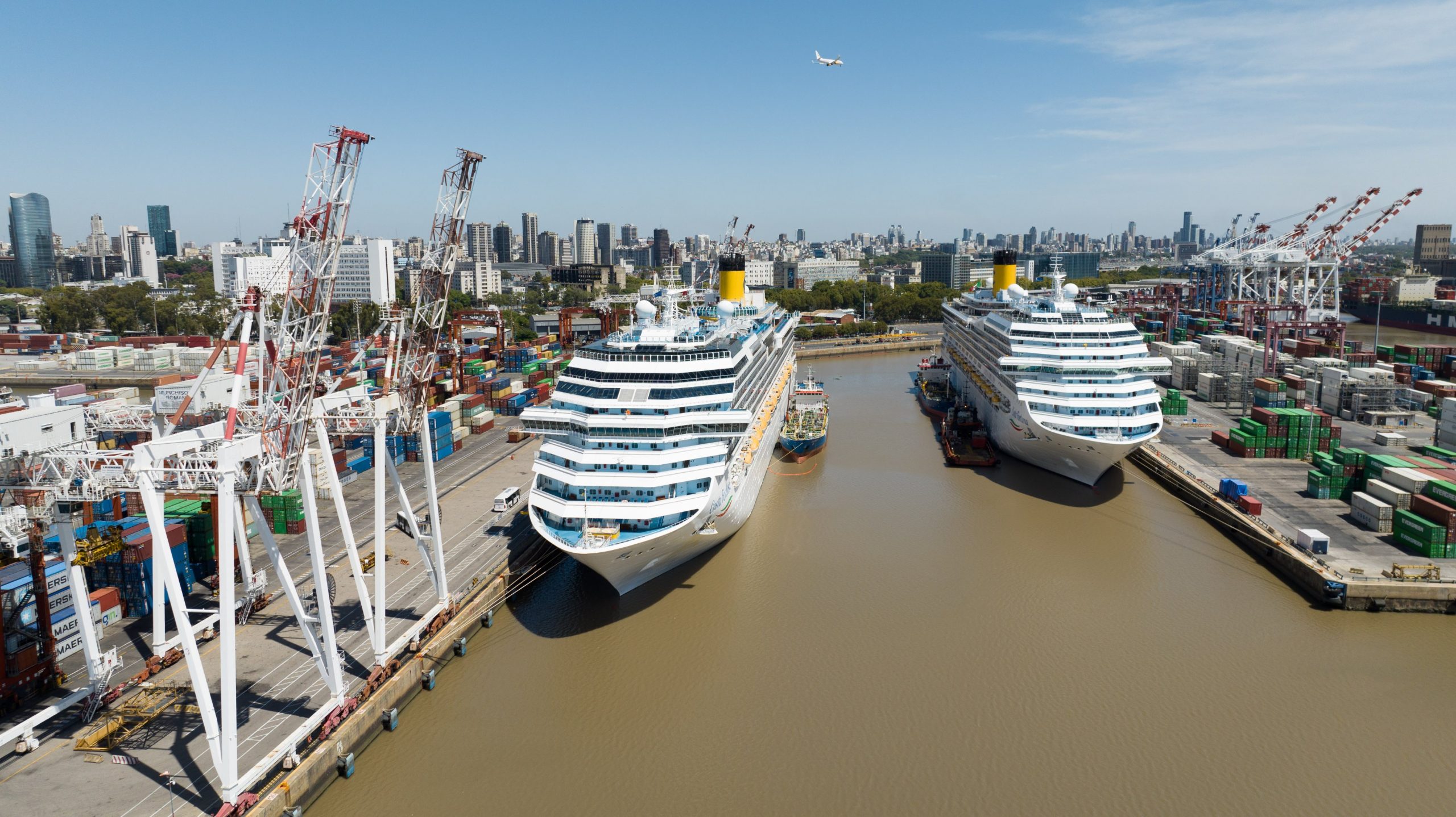 Puerto De Buenos Aires Recibe Visita De 4 Cruceros En Una Misma Jornada