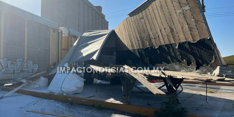 Colisión de tren y camión en intersección de Los Silos carga altamente