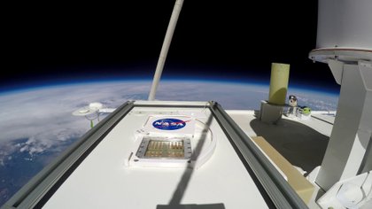 Imagen cedida por la Nasa de la MarsBox. EFE

