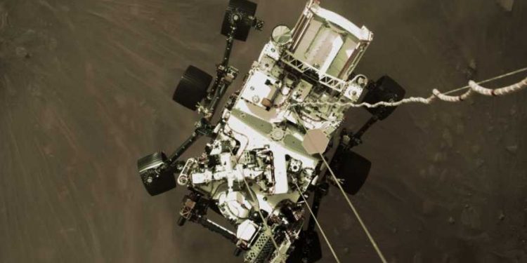 Así fue como la NASA hizo historia con el video en HD del aterrizaje de Perseverance en Marte