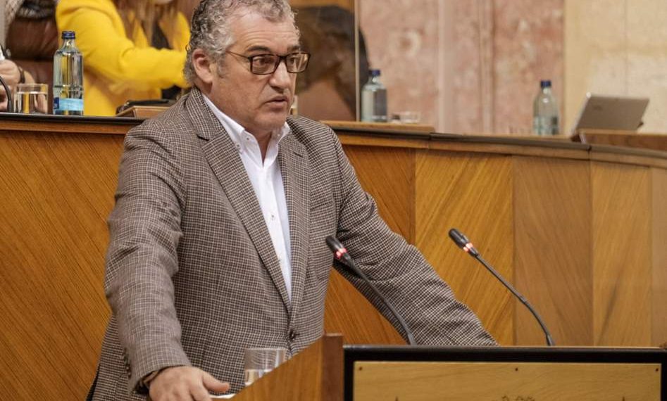 Archivo - El parlamentario socialista Javier Carnero, en una imagen de archivo en el Parlamento.
