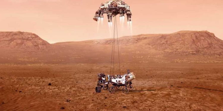 El rover Perseverance de la NASA llega con éxito a la superficie de Marte