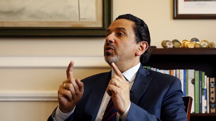 Rodrigo Rivera, quien ejecutaba las mismas acciones que Ceballos durante el Gobierno de Santos, aseguró que en el momento en el que Gabino se fue para Cuba, no se encontraba en Colombia y que, además, esta situación no era del desconocimiento de Ceballos,  EFE/ Mauricio Dueñas Castañeda/Archivo
