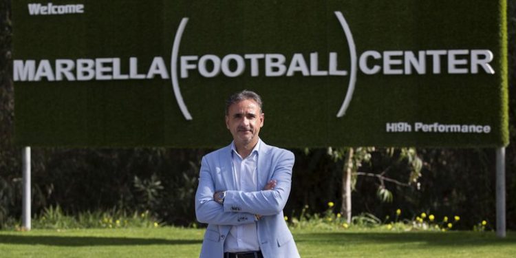 Andrés Roldán, director general del Marbella Football Center.