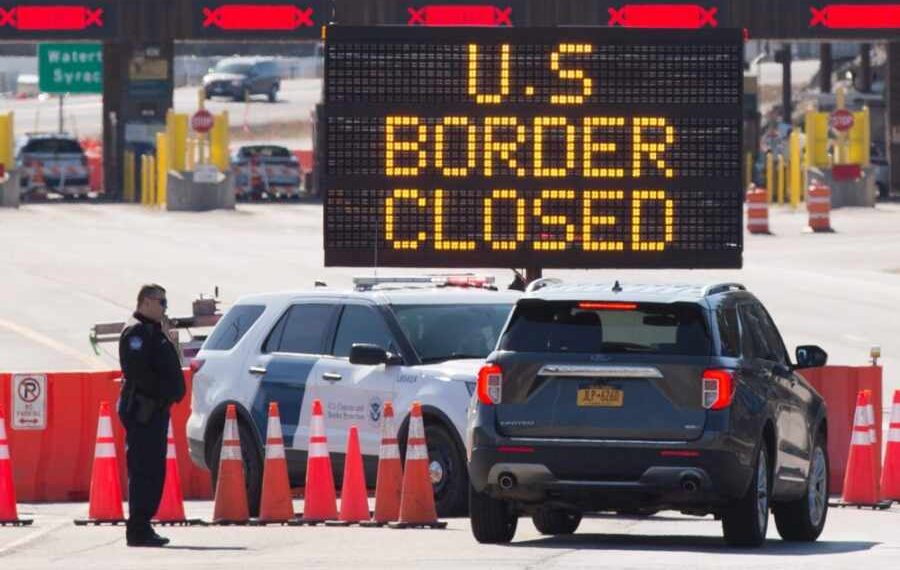 La frontera entre Canadá y Estados Unidos permanecerá cerrada a los viajes no esenciales durante un mes más