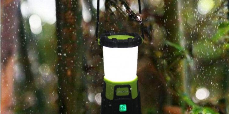 lampara acampada