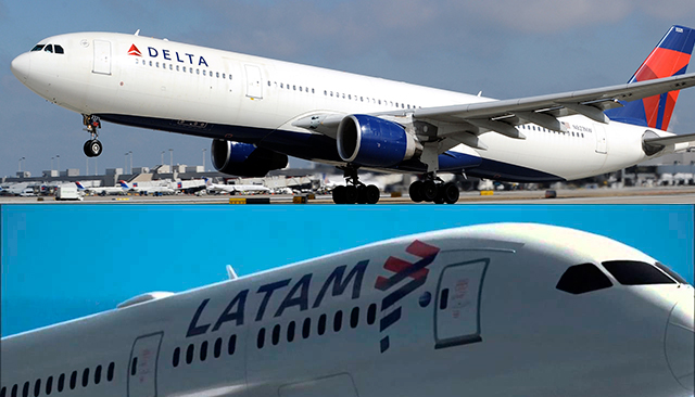 Latam y Delta Air Lines reciben aprobación final del JVA en Brasil