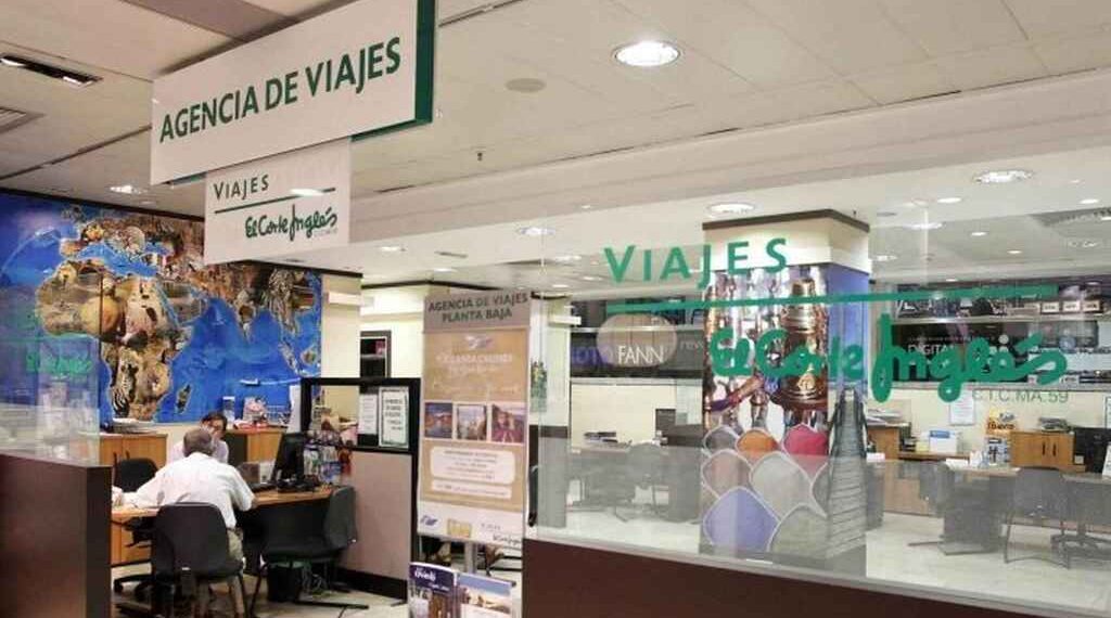 Imagen de una agencia de Viajes El Corte Inglés.