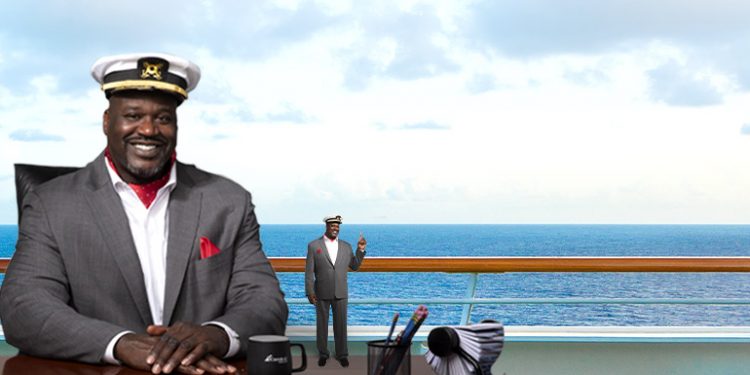 “Mini versión” de Shaquille O’Neal debuta para promover ofertas de cruceros cortos de Carnival
