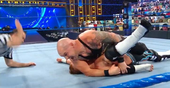 King Corbin vs Murphy - SmackDown 4 de diciembre 2021