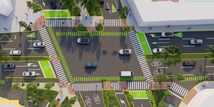 Proyecto del crucero de Las Américas y bulevar Universitarios