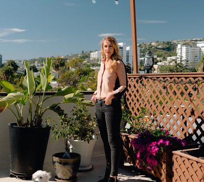 Kjersti Flaa, la periodista noruega que demandó a la Asociación de la Prensa Extranjera de Hollywood por negarle el ingrfeso y denunció sus maniobras. (Rozette Rago/The New York Times)