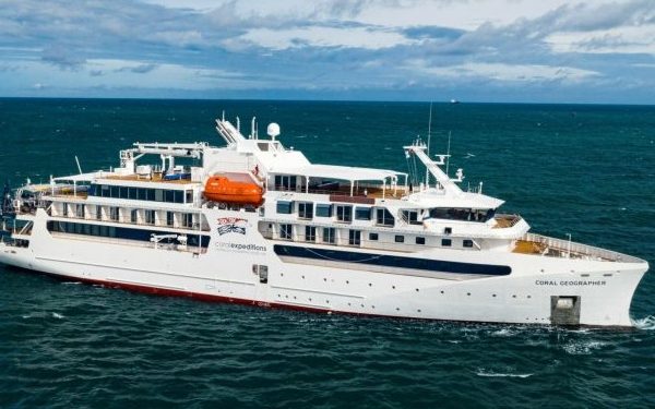 Vard entrega nuevo crucero a la compañía Coral Expeditions