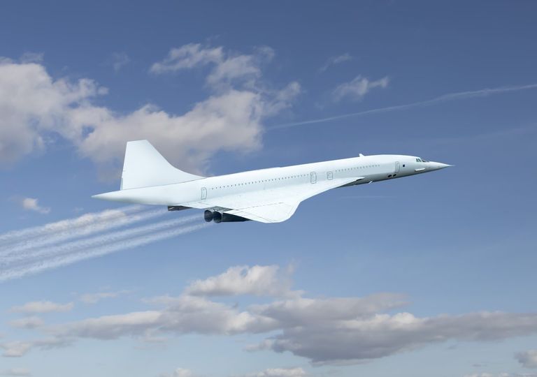 avion, supersonico, sonido