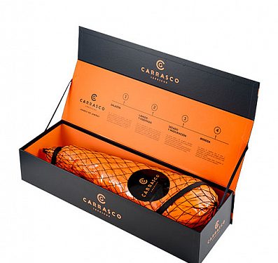 Jamón 100% ibérico de bellota Carrasco (6,5kg - 7 kg)