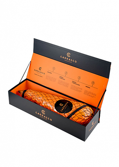 Jamón 100% ibérico de bellota Carrasco (6,5kg - 7 kg)
