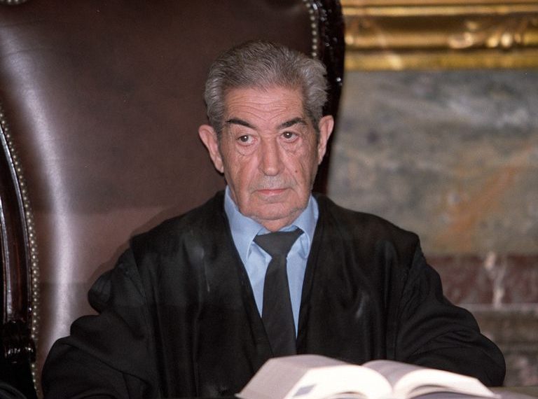 Alfonso Villagómez Rodil, magistrado de la Sala Primera del Tribunal Supremo, en 2003.