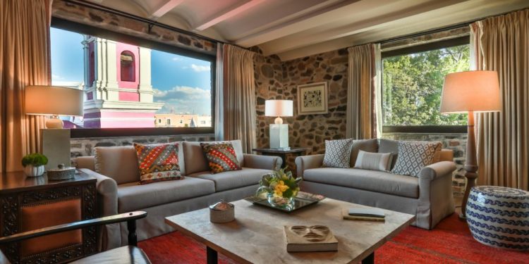 habitación de hotel en Puebla
