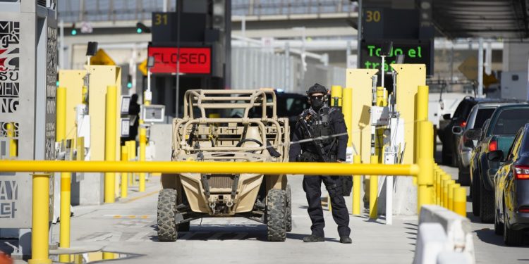 CBP realiza simulacro en la garita de San Ysidro