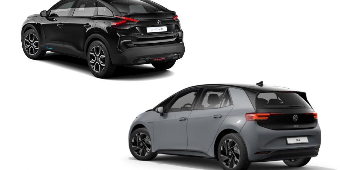 Citroën ë-C4 vs Volkswagen ID.3 Pure: ¿qué compacto eléctrico es mejor compra? Analizamos sus precios, autonomías y equipamientos