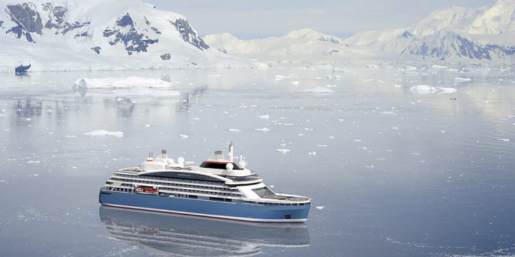 Commandant-Charcot, un crucero de lujo con destino antártico