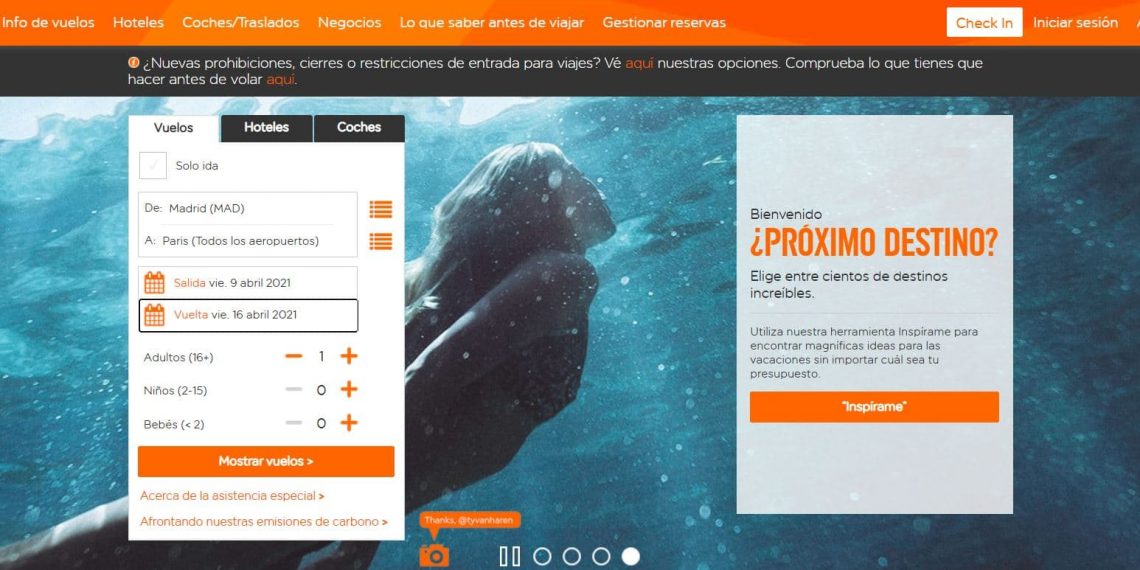 Paso 1 - Cómo reservar vuelos en EasyJet