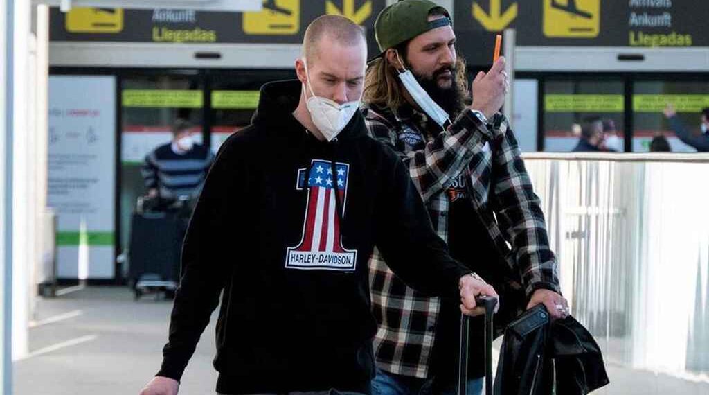 Llegada de vuelos procedentes de Alemania al aeropuerto de Palma, donde han aumentado las frecuencias.