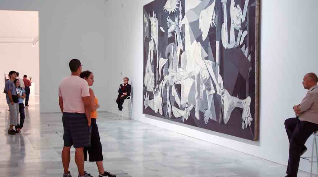 Kournica en el Museo Reina Sofía