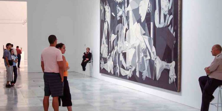 Kournica en el Museo Reina Sofía