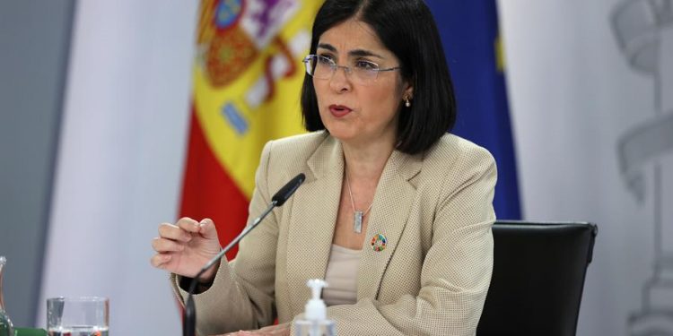 Carolina Darias, ministra de Sanidad.
