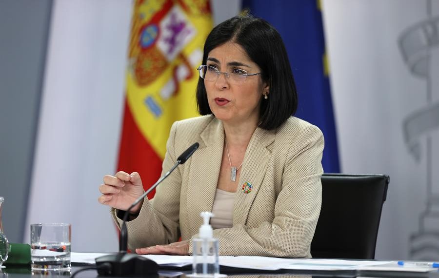 Carolina Darias, ministra de Sanidad.