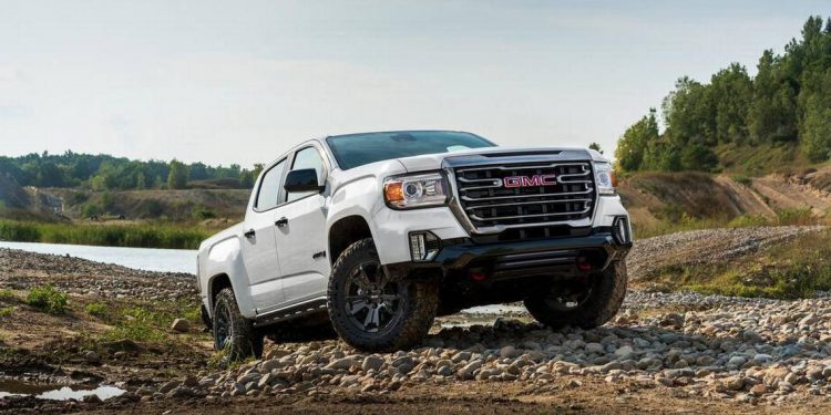 GMC Canyon AT4 del 2021, refinada y lista para todo terreno