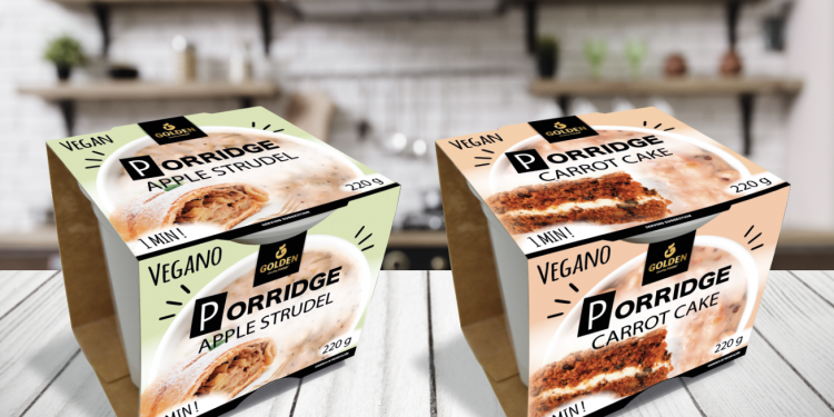 Golden Foods lanza dos modalidades de porridge listo para tomar