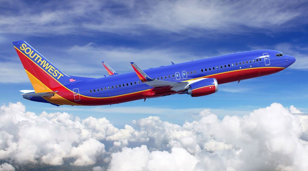 Hoy aterriza Southwest por partida doble en el Caribe Mexicano