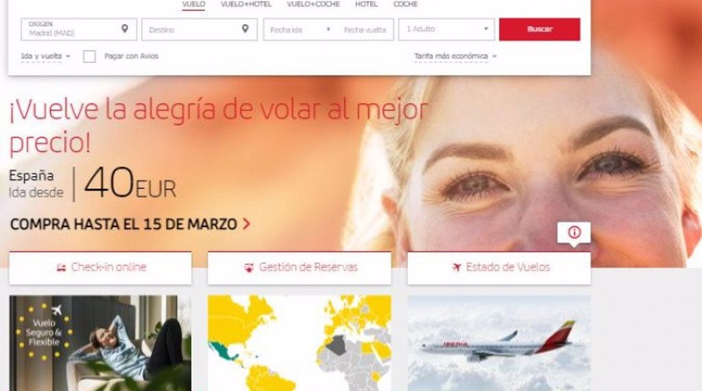 Iberia lanza una nueva tarifa que permite selección de asiento y embarque prioritario en clase turista