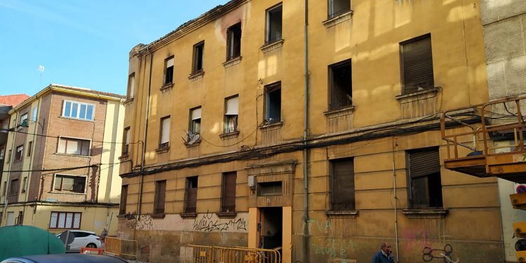 Inician los trámites para declarar el estado de ruina de un inmueble