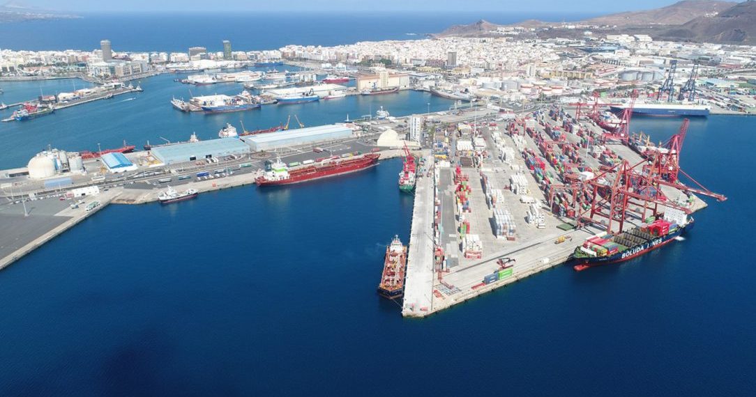 La fortaleza del Puerto de Las Palmas mantiene al sistema de la APLP en un positivo de casi el 8% en febrero