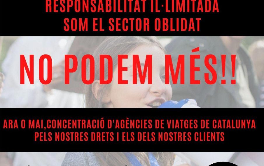 Las agencias de viajes vuelven a alzar su voz