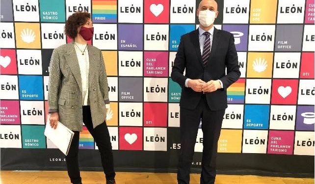 alcalde León José Antonio Diez concejala Promoción Económica Susana Travesí marca ciudad