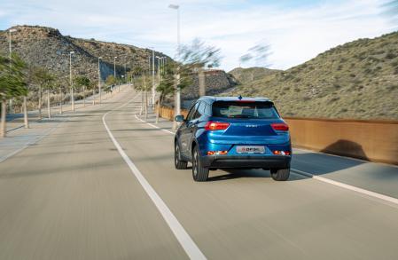 El DFSK cuenta con un maletero con 310 litros de capacidad, aunque puede aumentar hasta los 1.247