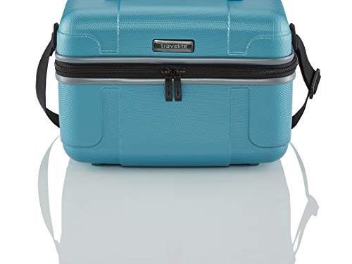 Travelite Vanity/Trousse de toilette "Vector" turquoise Neceser viaje, 36 cm, 20 liters, Turquesa (Turquoise)