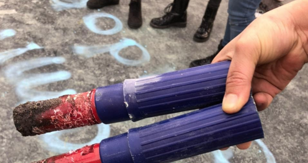 Marabunta documenta uso de balas de gotcha y gas a manifestantes en CDMX