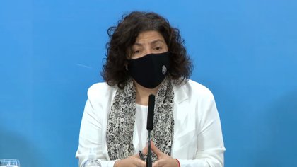 "Es importante cumplir con las medidas de cuidado", recalcó Vizzotti