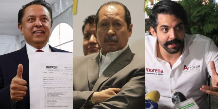 Morena da candidatura a Pablo Sandoval, Leonel Godoy y Attolini