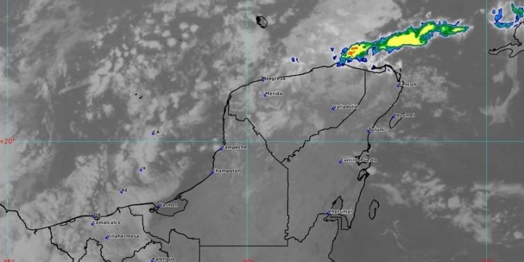 Nubosidad variable con viento fresco; clima para Quintana Roo