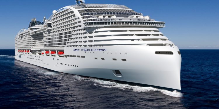 Total suministrará 45.000 toneladas anuales de GNL a los barcos de MSC Cruceros