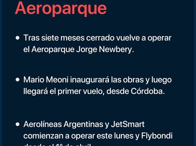 Tras siete meses cerrado, reabre Aeroparque: ¿qué líneas aéreas operarán y a qué destinos?
