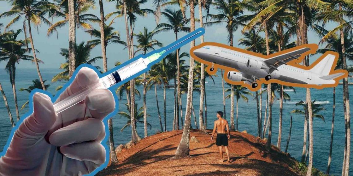 Playas, palmeras y vacunas: llega el turismo inmunológico